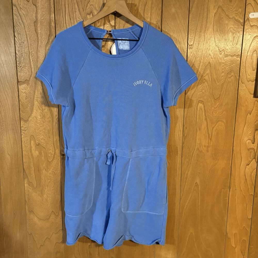 Ivory Ella Women Light Blue Casual Dress Size Large New with Tags Spring Summer